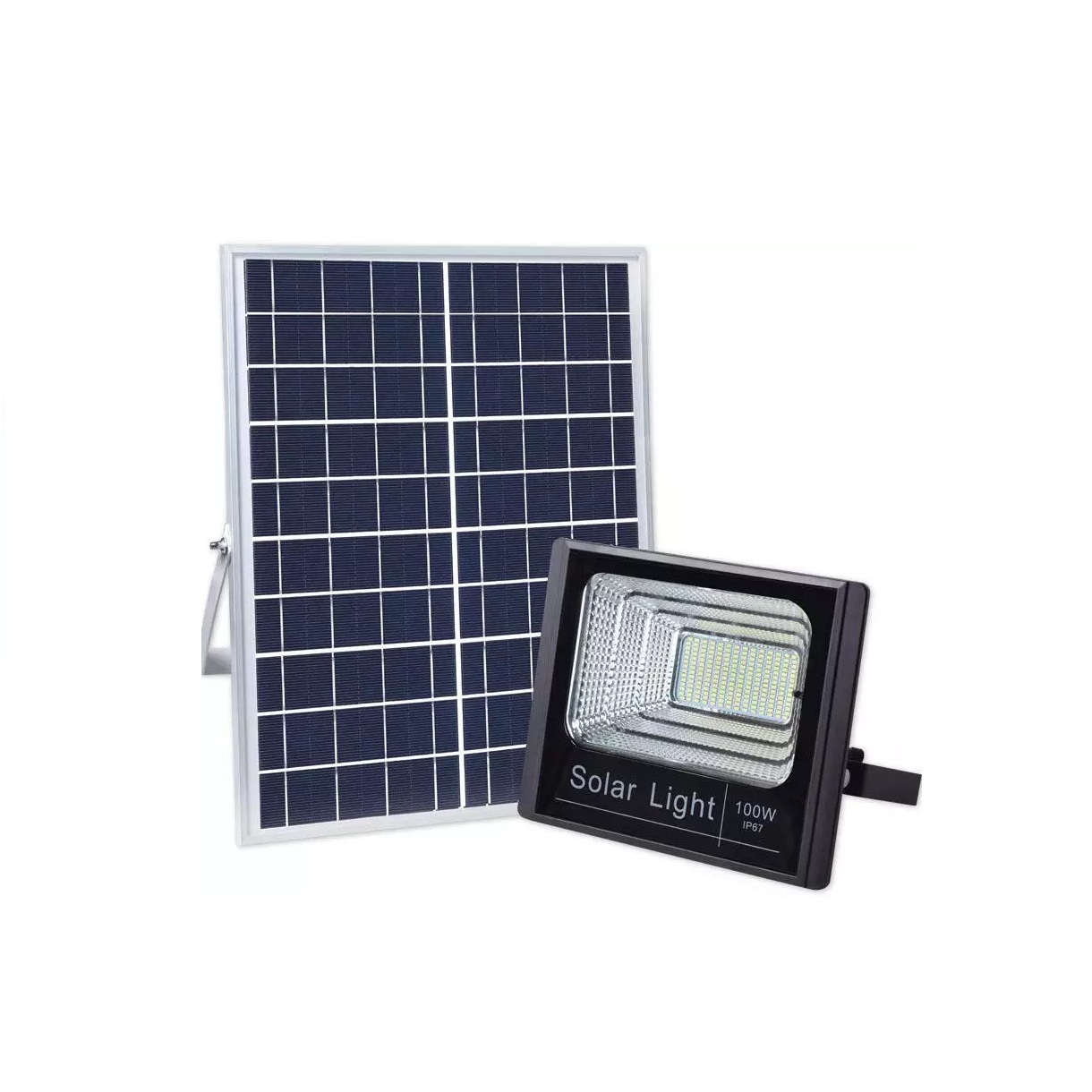 100W Solar flood light